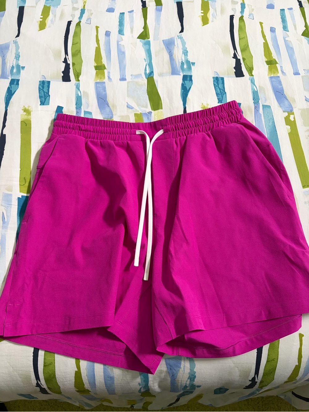lululemon athletica Men's Magenta Swim Hybrids